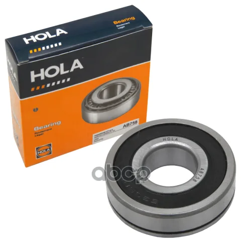 AB758  HOLA  Подшипник КПП  вала первичного  (25x62x17)  LADA Priora (2170-72)  (1 шт.)