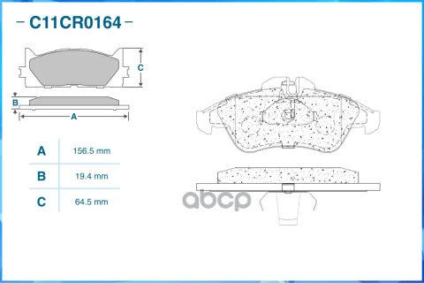 Колодки тормозные перед., Low Metallic VW LT 28-46 II Фургон (2DA, 2DD, 2DH) 05/01 - 07/06, VW LT 28 — фотография товара