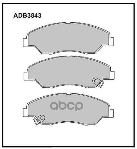Колодки тормозные передние Kia Sportage SUV (K00) 94-03