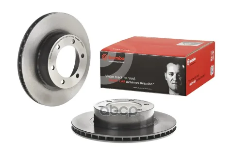 Диск тормозной передн. с УФ покрытием TOYOTA 4 RUNNER (_N18_) 11/95-11/02 / TOYOTA LAND CRUISER 90 (