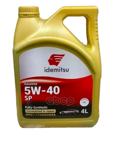 Масло моторное IDEMITSU F-S SP 5W40 (4л)