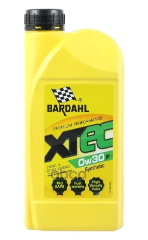 Масло моторное XTEC 0W30 F FORD WSS-M2C950-A 1л