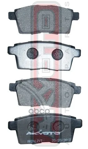 Колодки тормозные дисковые задние MAZDA 2006- CX-9 2007-