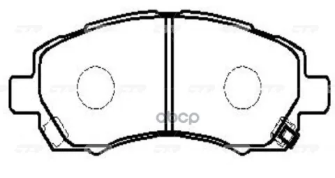 Колодки тормозные дисковые SUBARU Impreza 1992 - 2000 / Impreza Plus 2000 - 2006 / Legacy 1989 - 200 — фотография товара