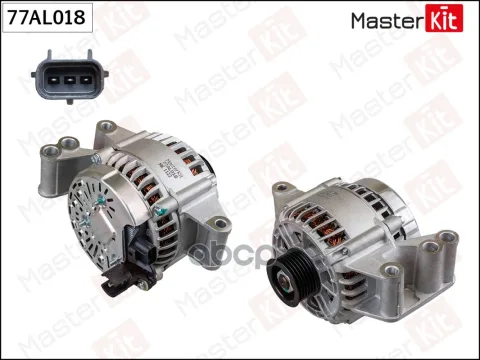 Генератор  FORD FIESTA 01-08 (14V 104A) Masterkit