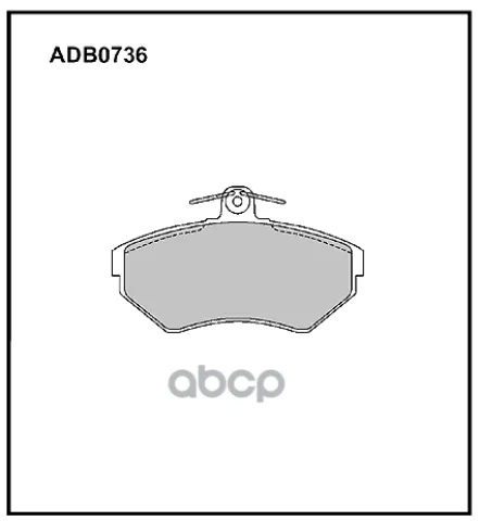 Колодки тормозные передние VW Passat B5 96-00 / Audi A4 94-01  A4 B6 00-04