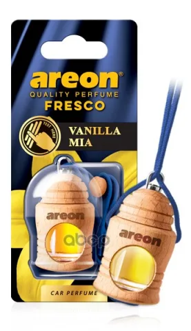 Ароматизатор "AREON FRESCO" флакон с деревянной крышкой "Ванилла миа" 051-329