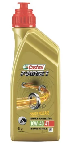 Масло Power 1 4T 10W-40 1л SL JASO MA2 — фотография товара