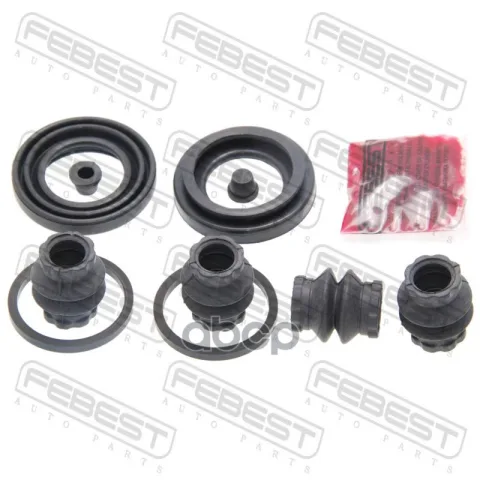 РЕМКОМПЛЕКТ СУППОРТА ТОРМОЗНОГО ЗАДНЕГО (TOYOTA COROLLA CE120/NZE12#/ZZE12# 2000-2008) FEBEST