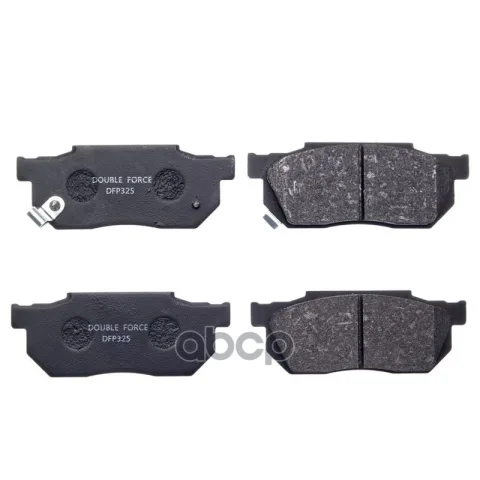 Колодки тормозные дисковые передние Double Force