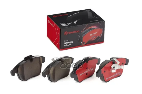 Колодки тормозные дисковые передн. серии Brembo Xtra FORD GALAXY (WM) 05/06-06/15 / FORD MONDEO IV ( — фотография товара