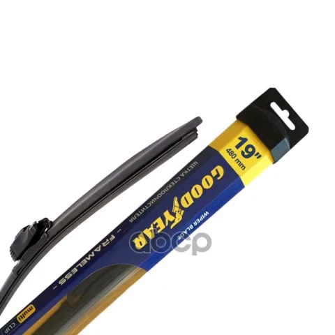 Щетка стеклоочистителя 480мм бескаркасная (Goodyear) (Multi Clip) Frameless