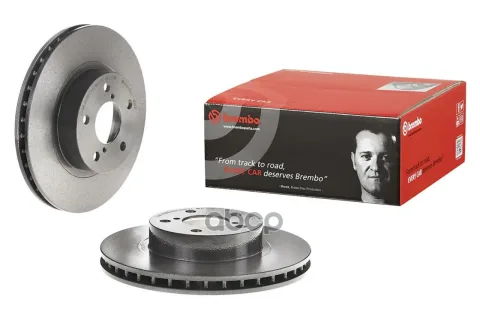 Диск тормозной передн. с УФ покрытием SUBARU IMPREZA Coupe (GFC) 01/93-12/00 / SUBARU I