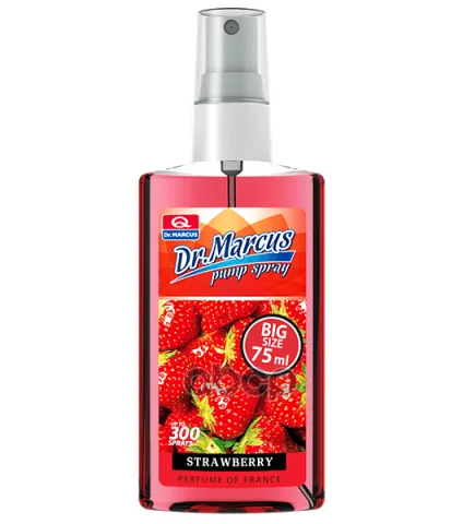 Ароматизатор Др.Маркус Pump Spray в пласт. бутылочке 75мл.Strawberry ЧЗ ОСУ
